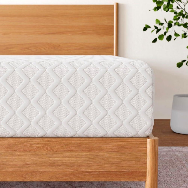 Signature Design by Ashley California King Size Chime 10 Inch Medium Firm Memory Foam Mattresswith Green Tea & Charcoal Gel for Pressure Relief, Fiberglass Free, Mattress In A Box