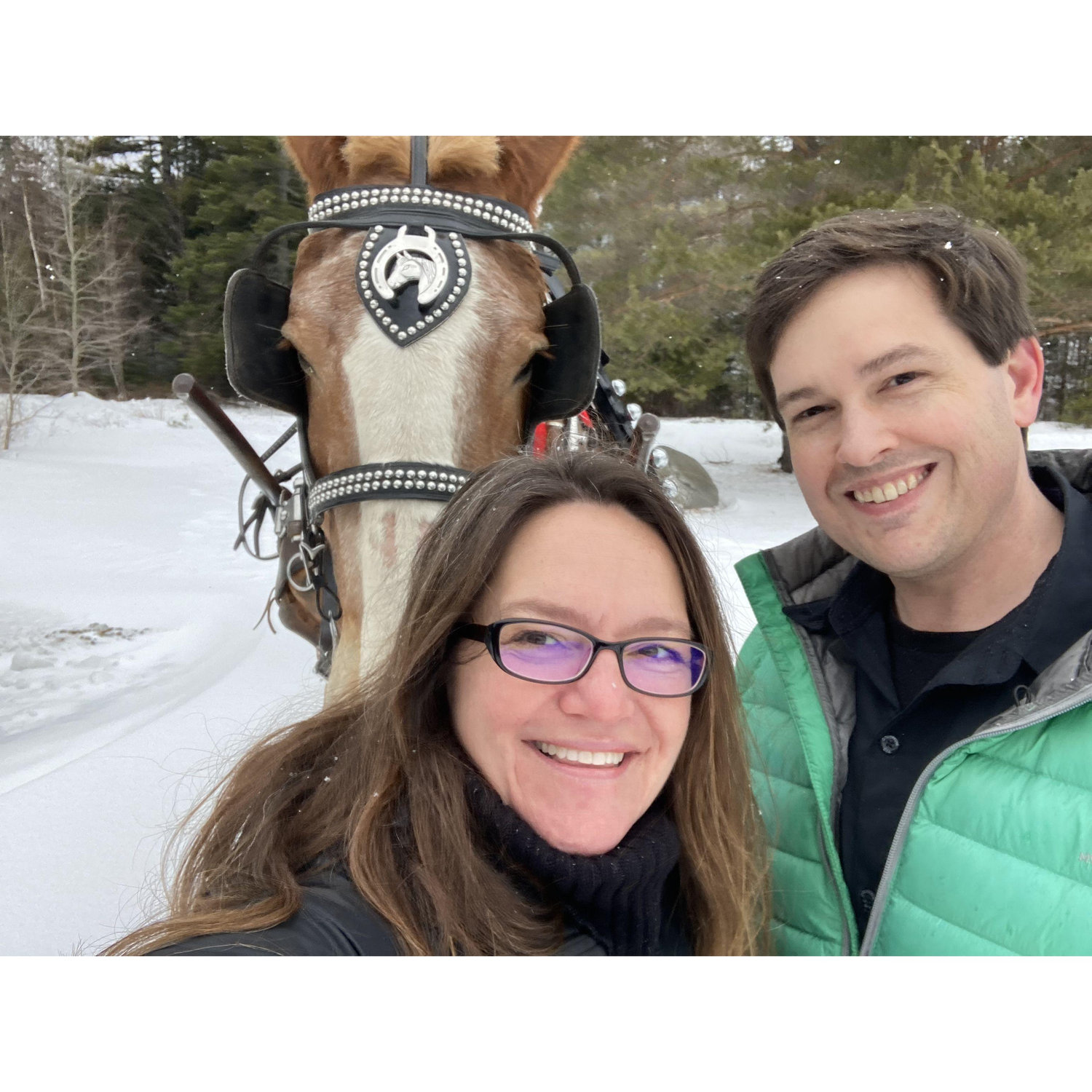 Our first trip to the White Mountains together.