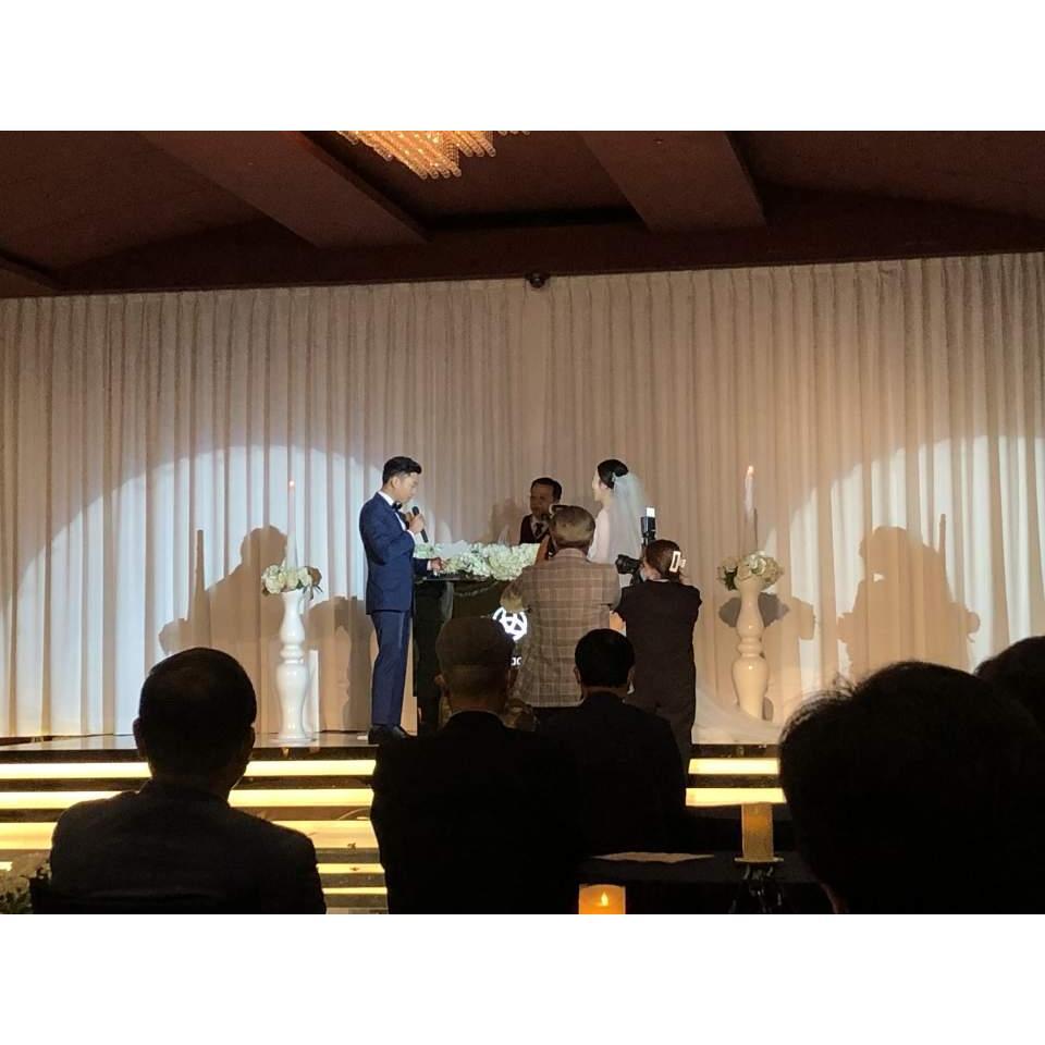 한국에서 가까운 가족들과 함께 작은 결혼식3