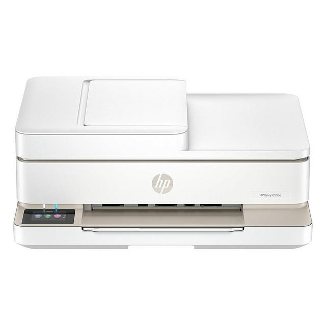 HP Envy 6555e Wireless All-in-One Color Inkjet Printer, Portobello, Print, scan, Copy, Duplex Printing Best-for-Home, 3 Months of Ink Included (714N5A)