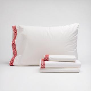 Henna 300 Percale 4-Piece Sheet Set