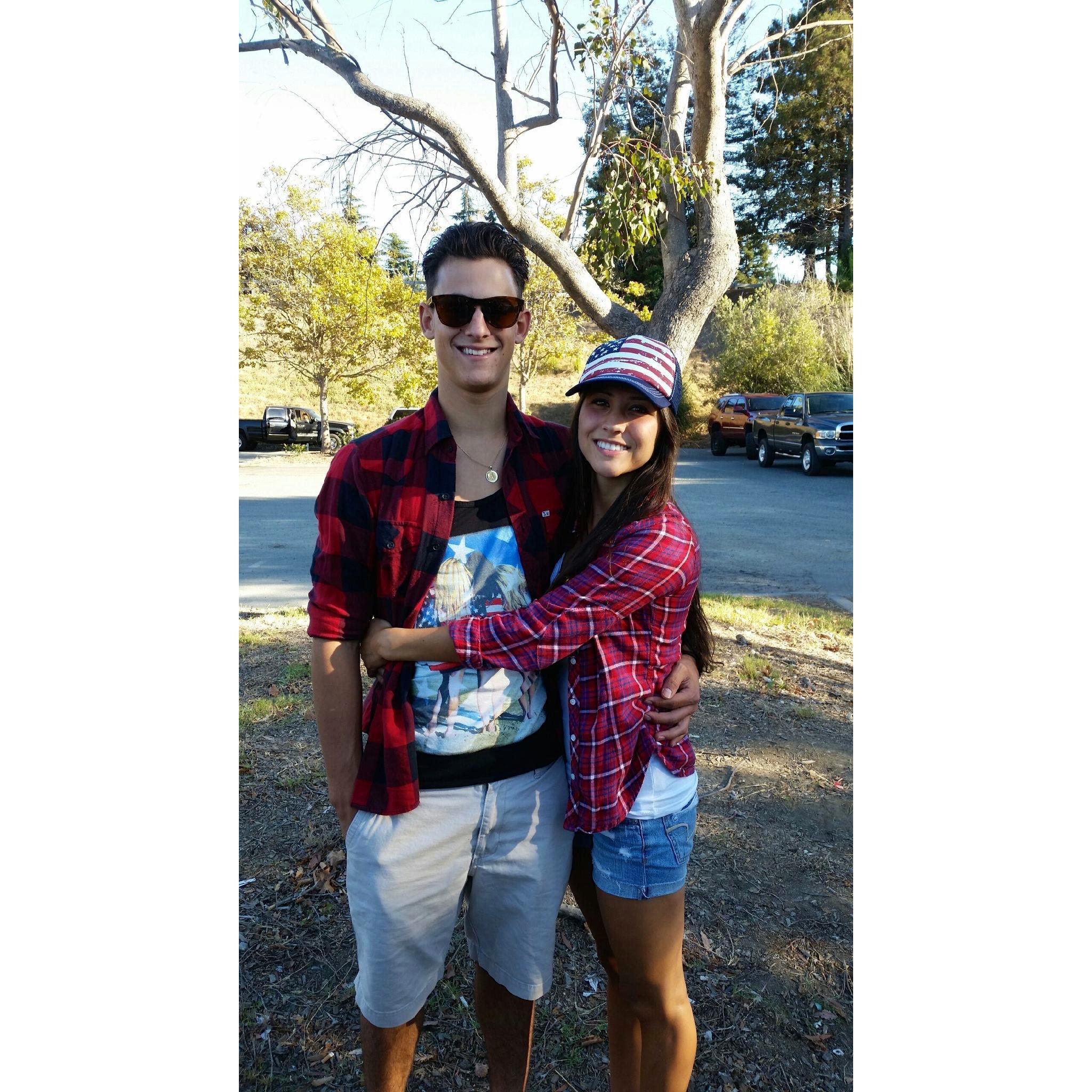 Our first concert together-- Dierks Bentley