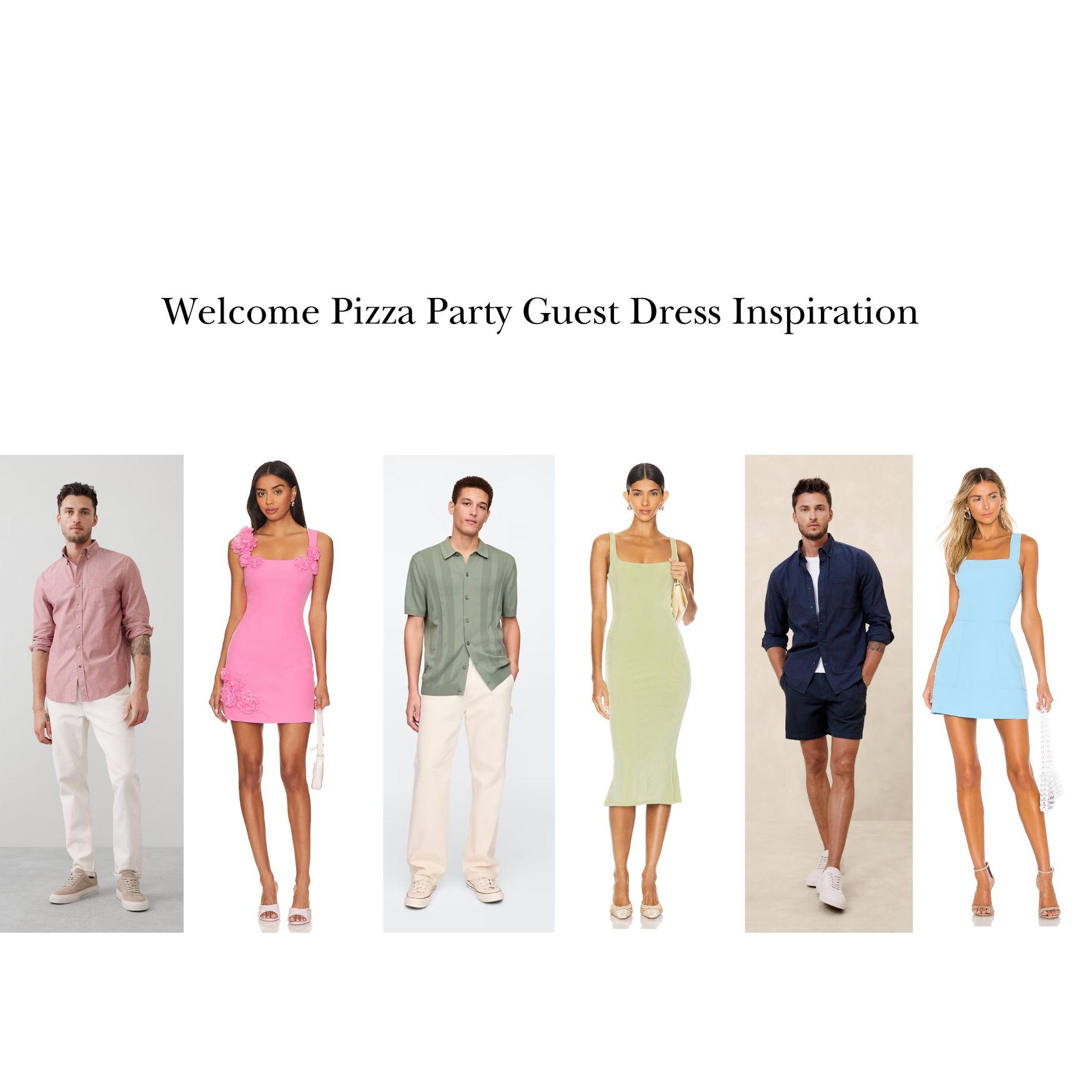 Welcome Pizza Party Attire