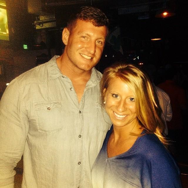 This photo is the third picture ever taken of us and also when we both view our relationship as being official. I remember buying this shirt quickly for our last night "date night" in Savannah.
