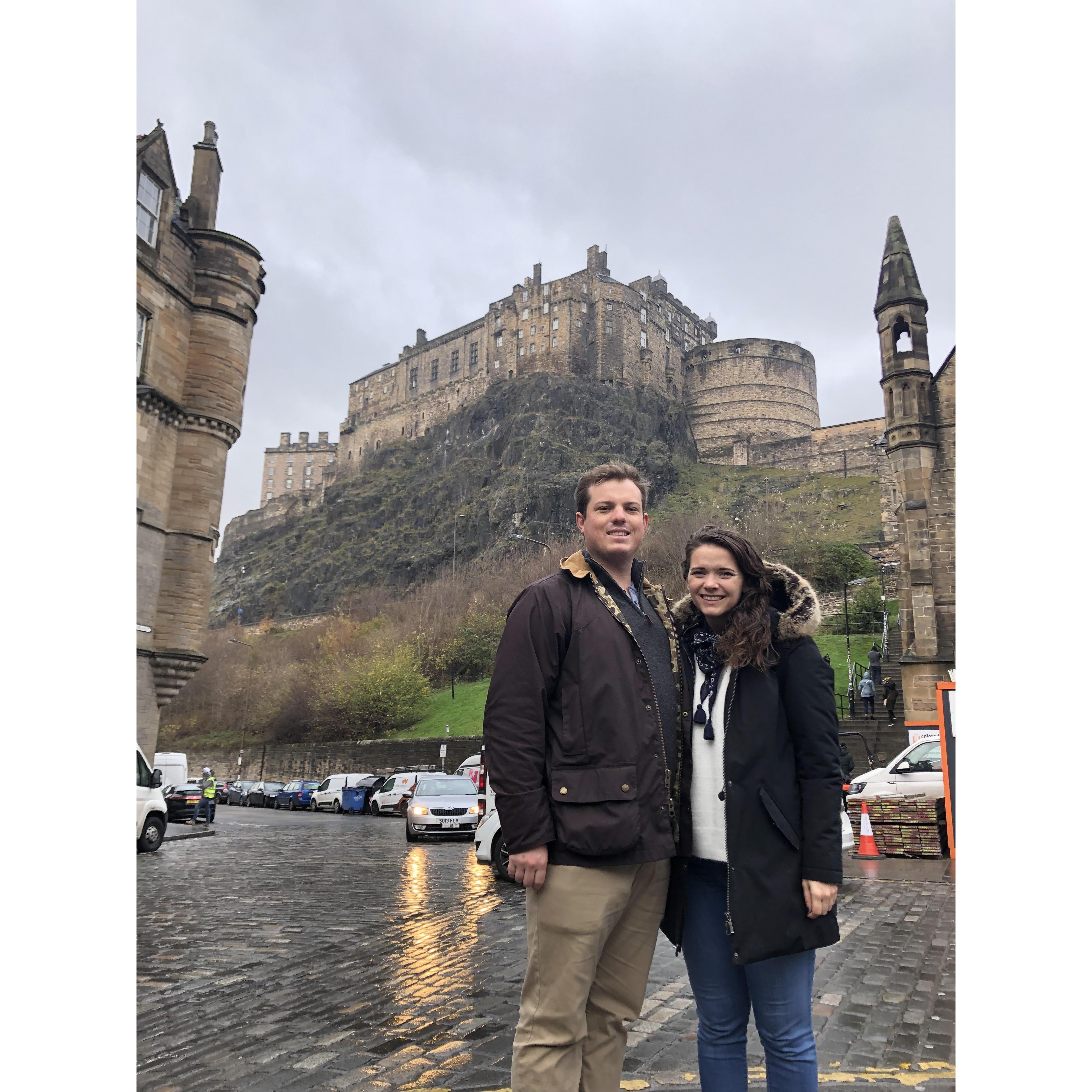 An awesome day exploring in Edinburgh.
