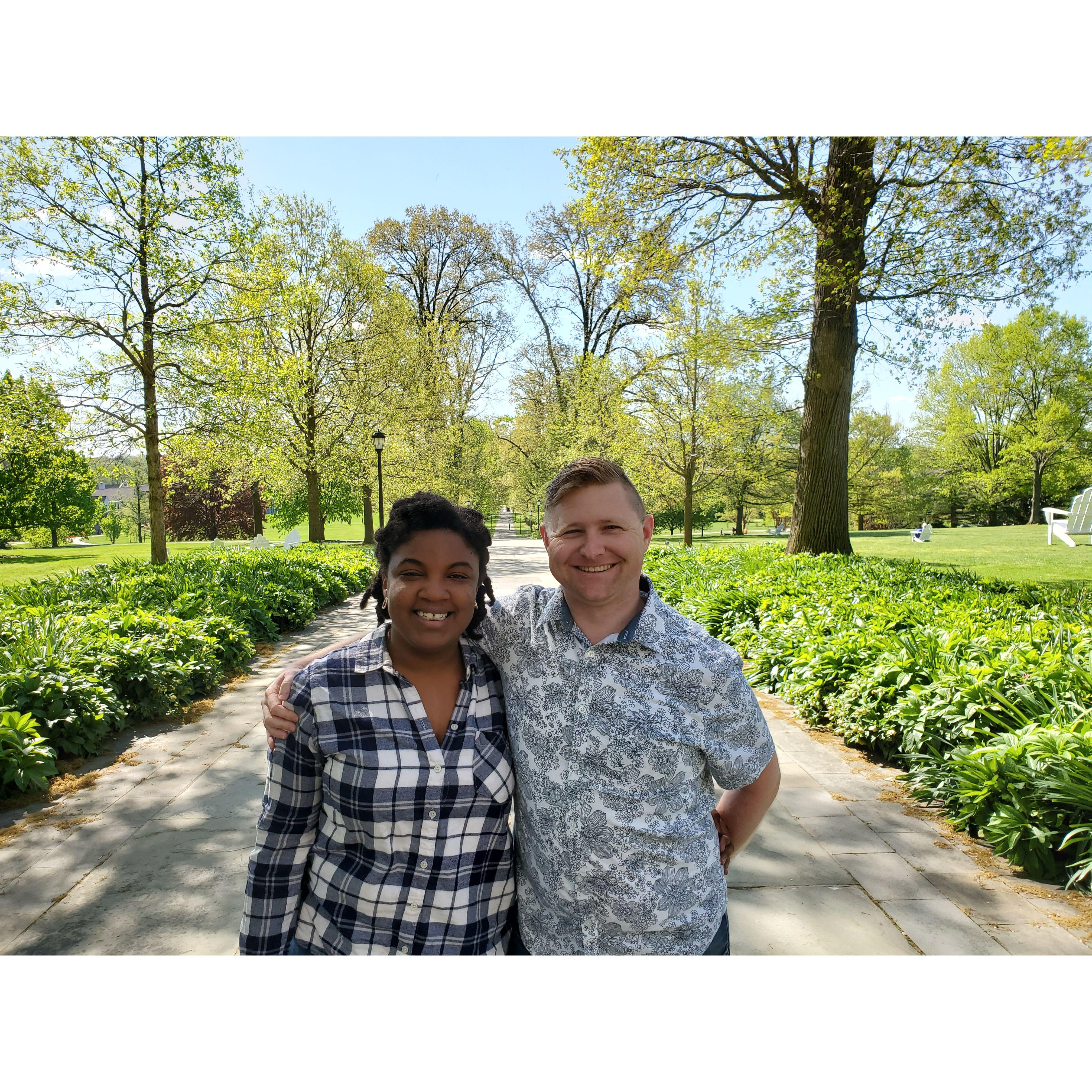 Visiting Swarthmore at the height of spring.