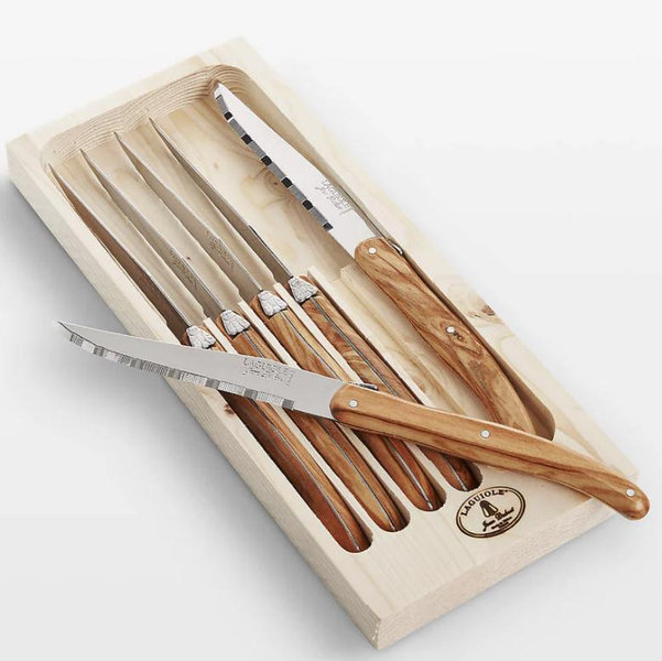 BMH - Wooden Steak Knives Set/6 (2)