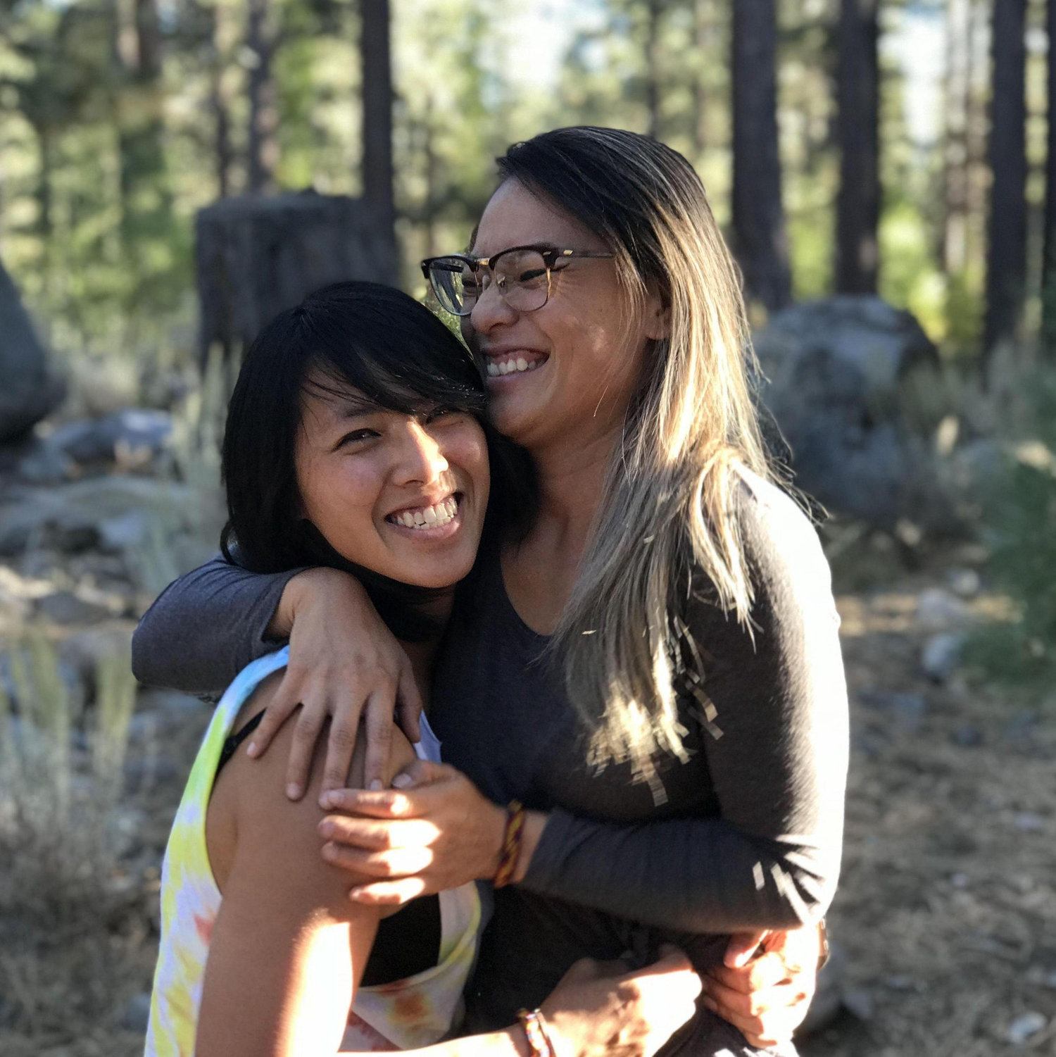 Camping is always a good time, even with bears!