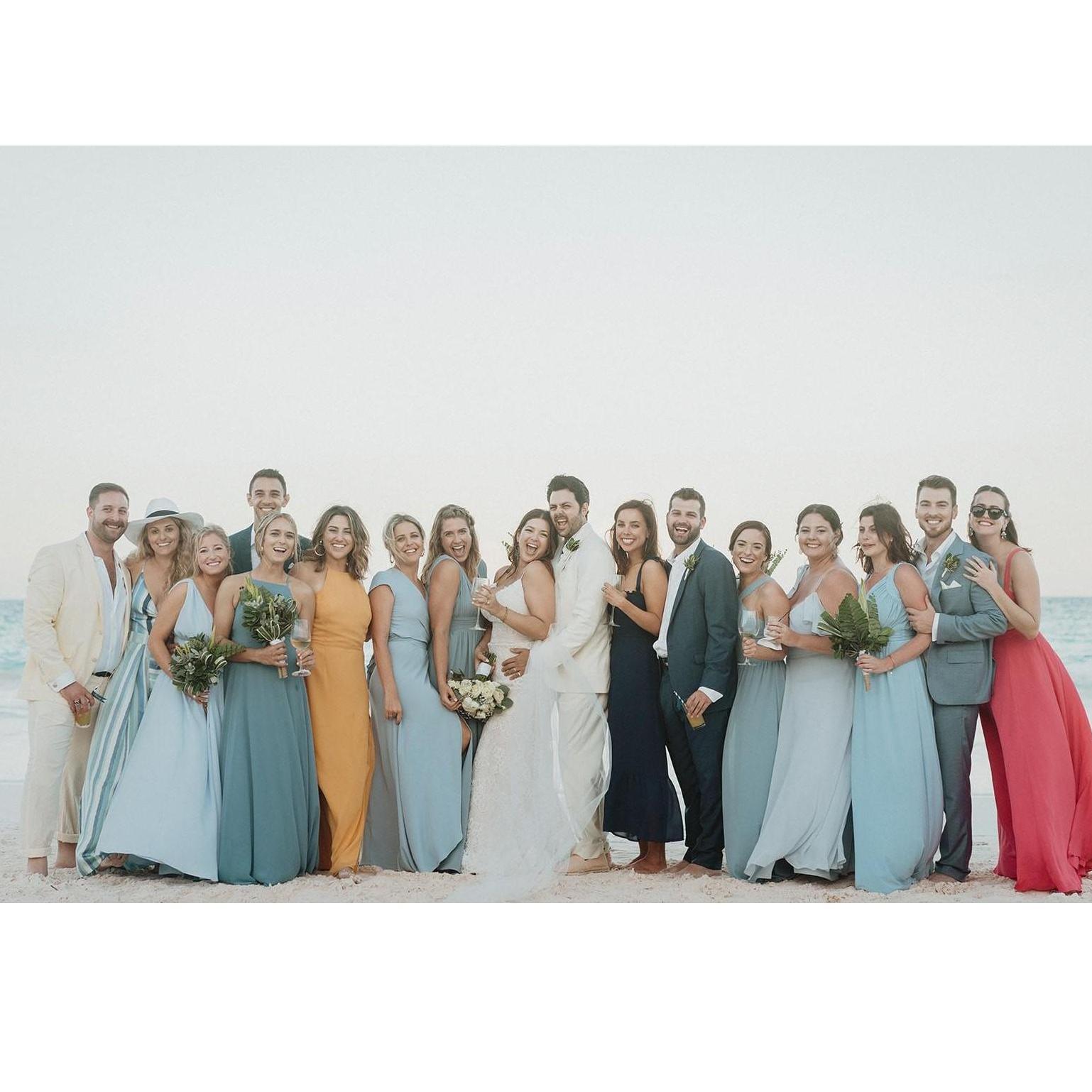 We have the best friends!!! Here we are in the Bahamas celebrating Alex and Jacob.