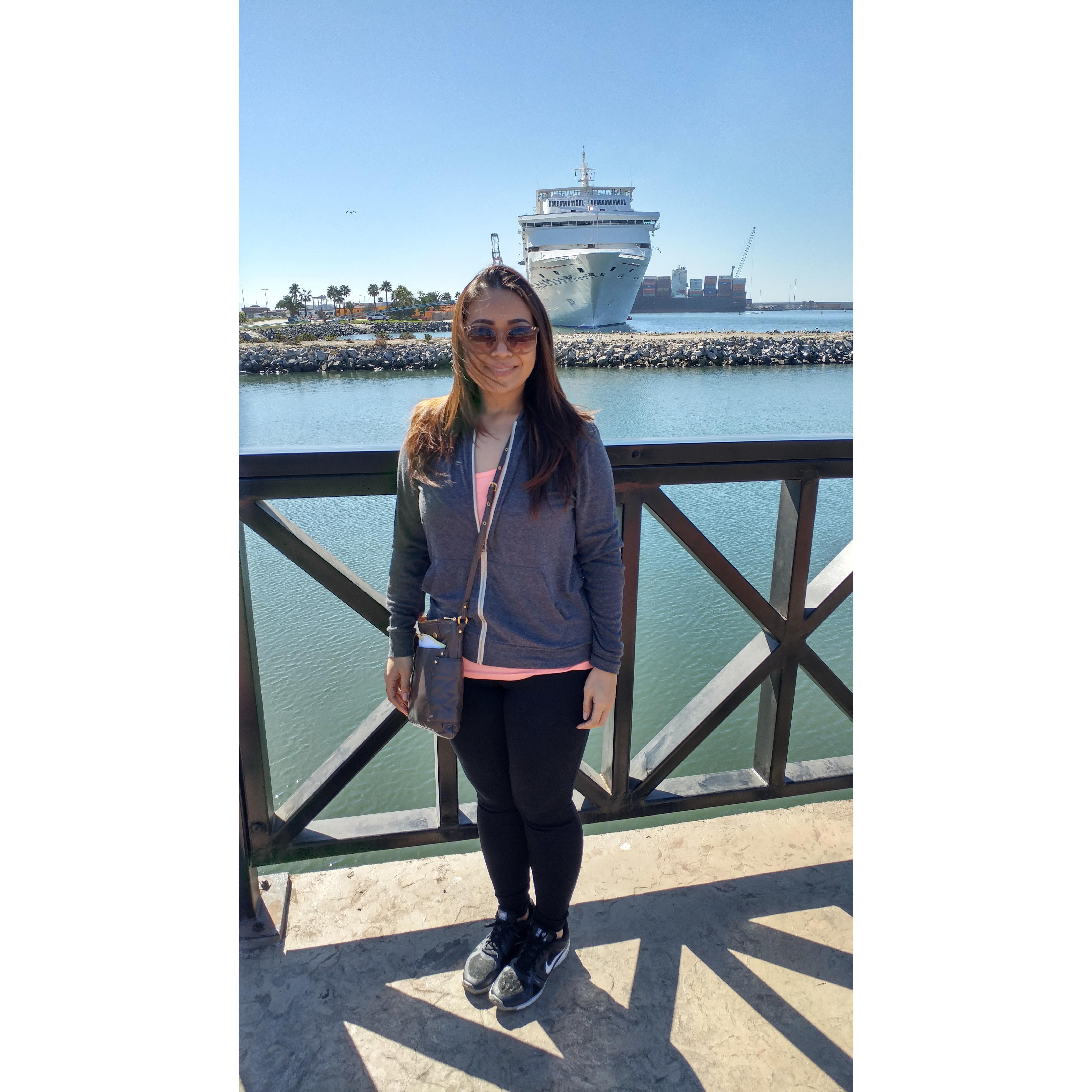 Docked at Ensenada.
