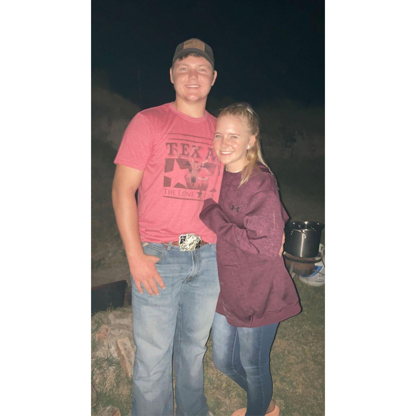 Our first picture we have together as a couple <3