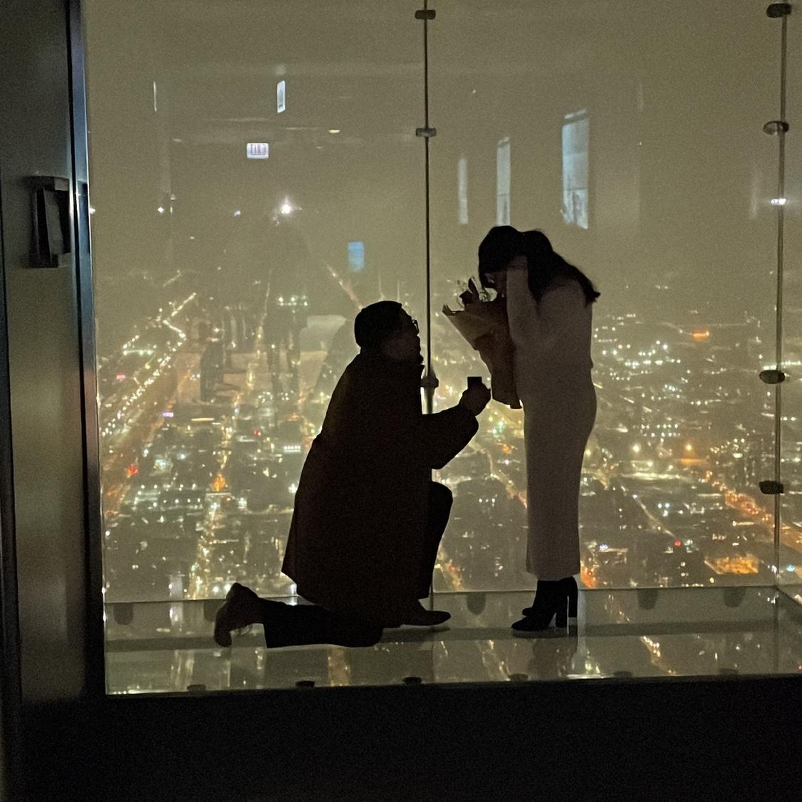 On top of the world 🤍