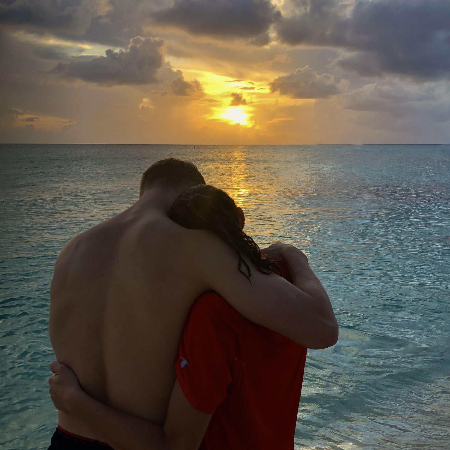Nothing like a sunset in the Cayman Islands!