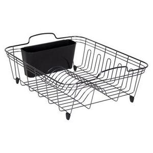 Metropolis Large Dish Drain Rack - Black - Threshold™