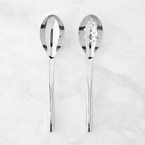 Williams Sonoma Signature Stainless Steel Spoons, Set of 2