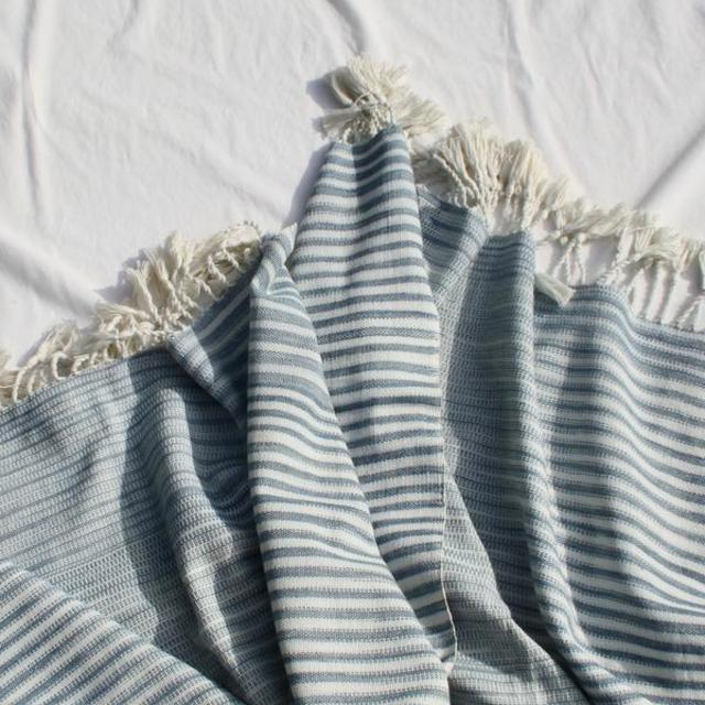 Indigo Cotton Rebozo