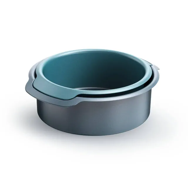 Joseph Joseph Nest Bake Set of 2 Nonstick Round Cake Pans with Easy-Pull Handle