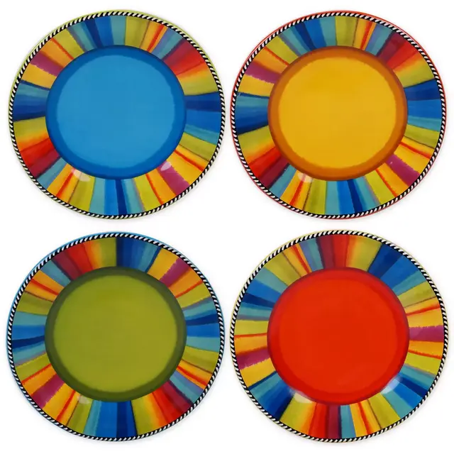 Certified International Sierra Salad Plates (Set of 4)