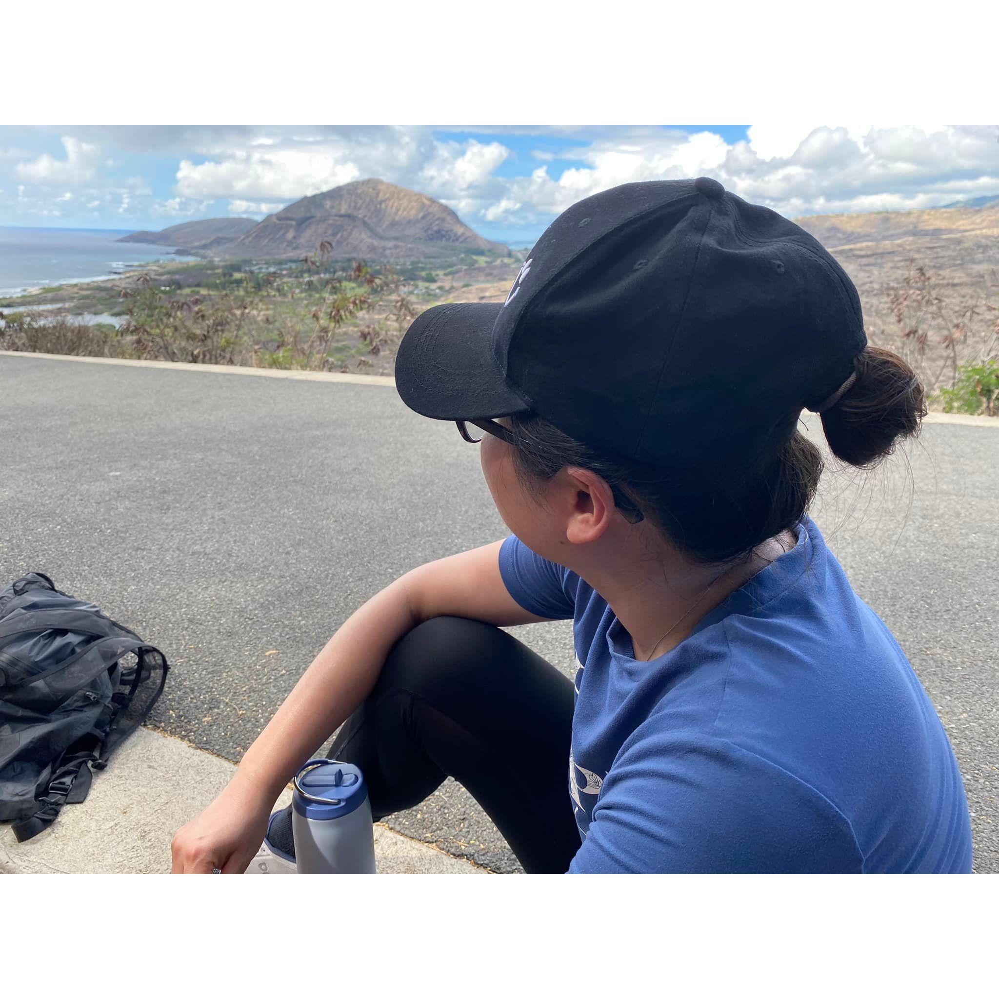 Pondering the beauty of God's Creation.