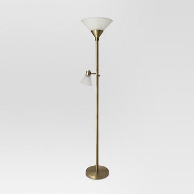 Mother Daughter Floor Lamp Brass Includes Energy Efficient Light Bulb - Threshold&#153;