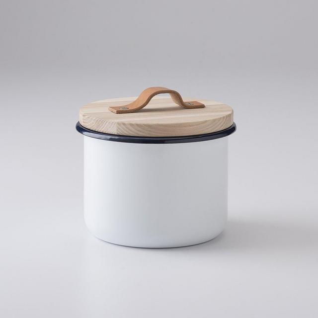 Enamel + Ash Canister Ready to Ship
