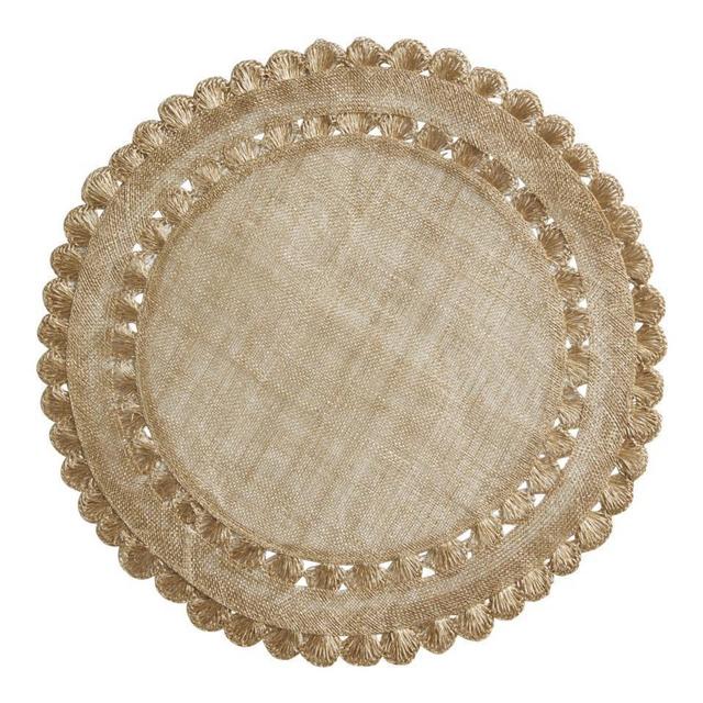 Juliska Placemats ~ Isadora Gold Placemat