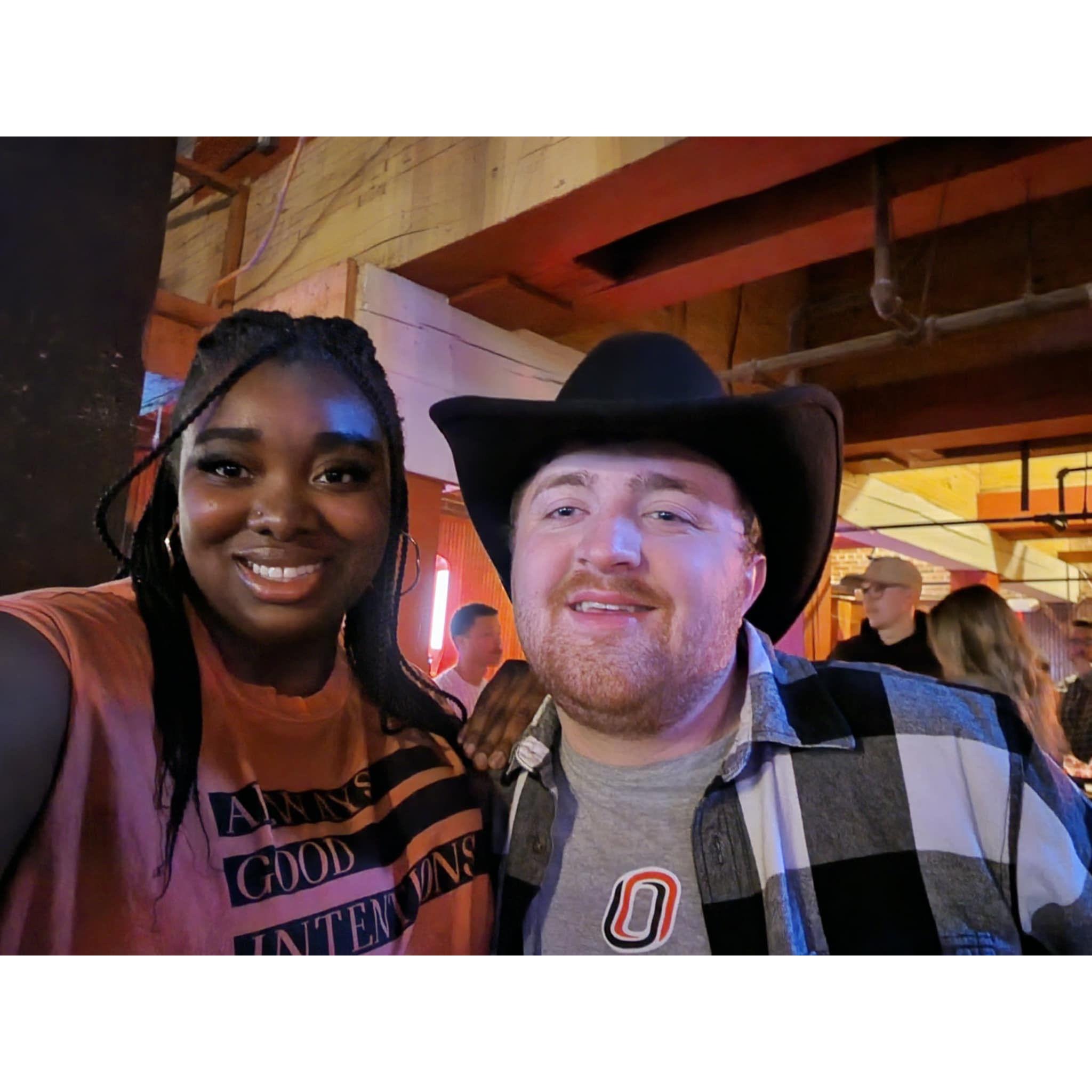 First time at Bushwackers