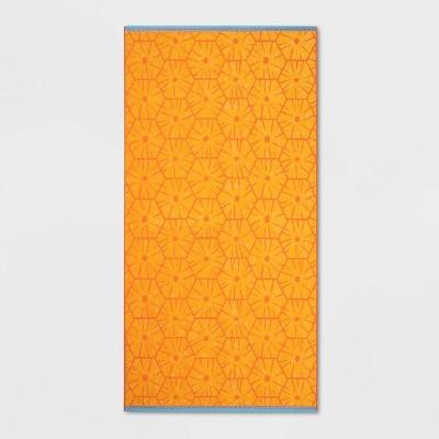 XL Jacquard Pineapple Beach Towel - Sun Squad™