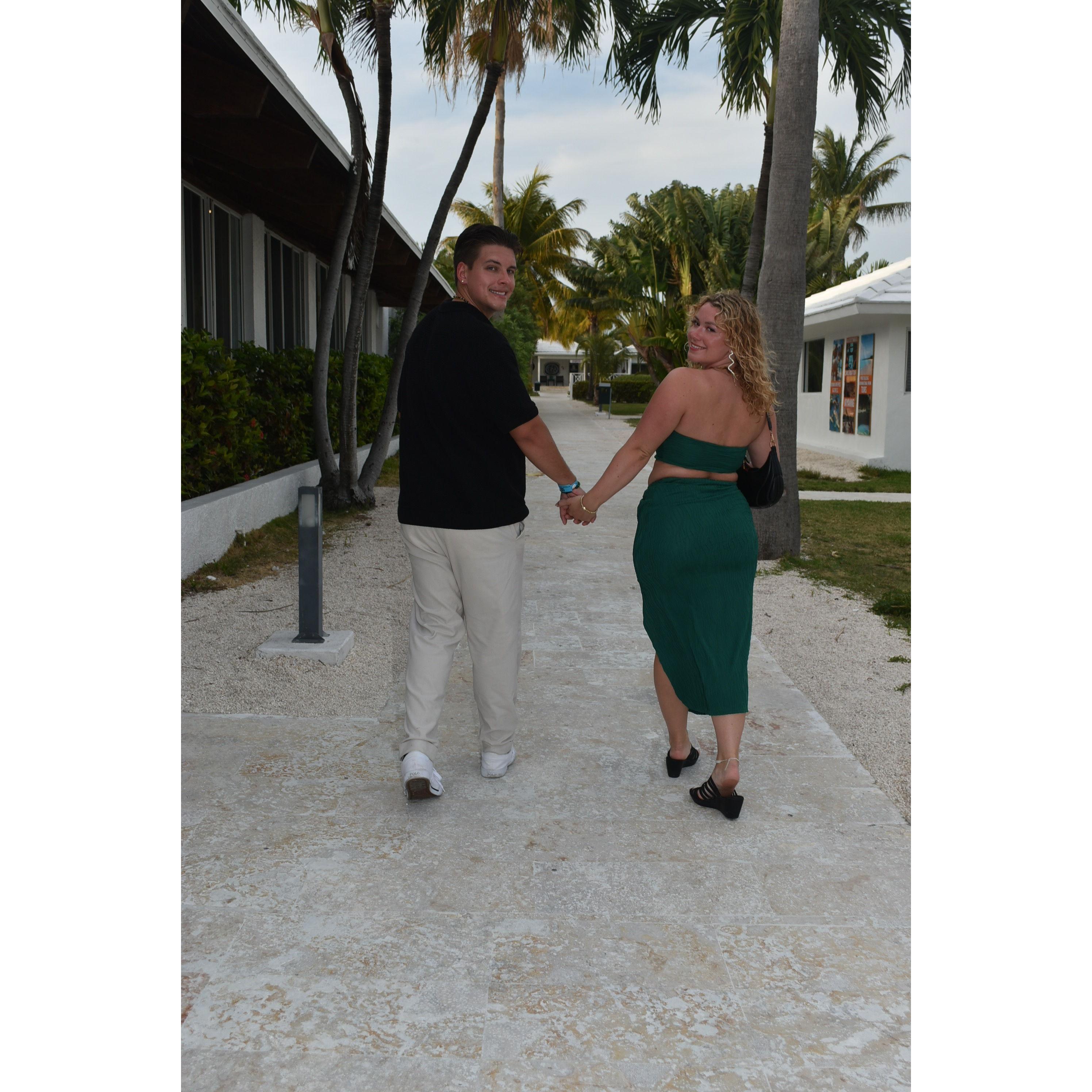 In the Bahamas for Maddy's 22nd Birthday