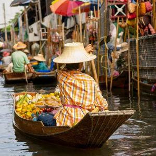 Floating Market & Food Tour in Bangkok For Two