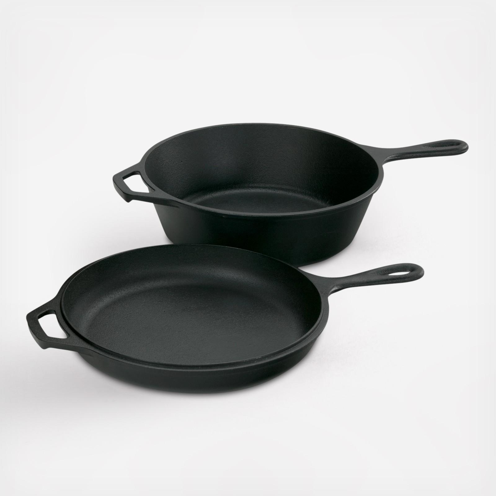 Lodge, Cook-It-All Cast Iron Cookware Set - Zola
