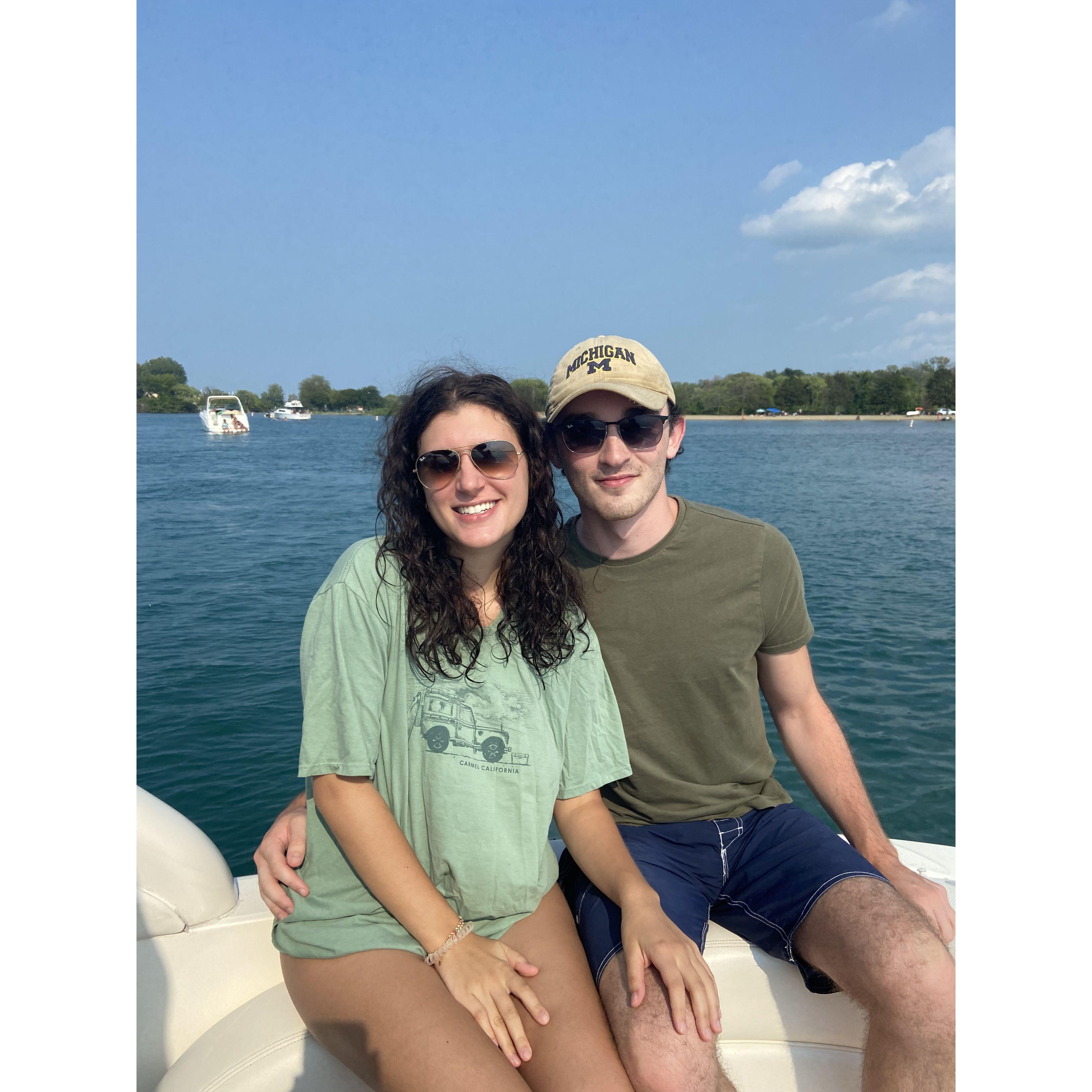 Our first summer together