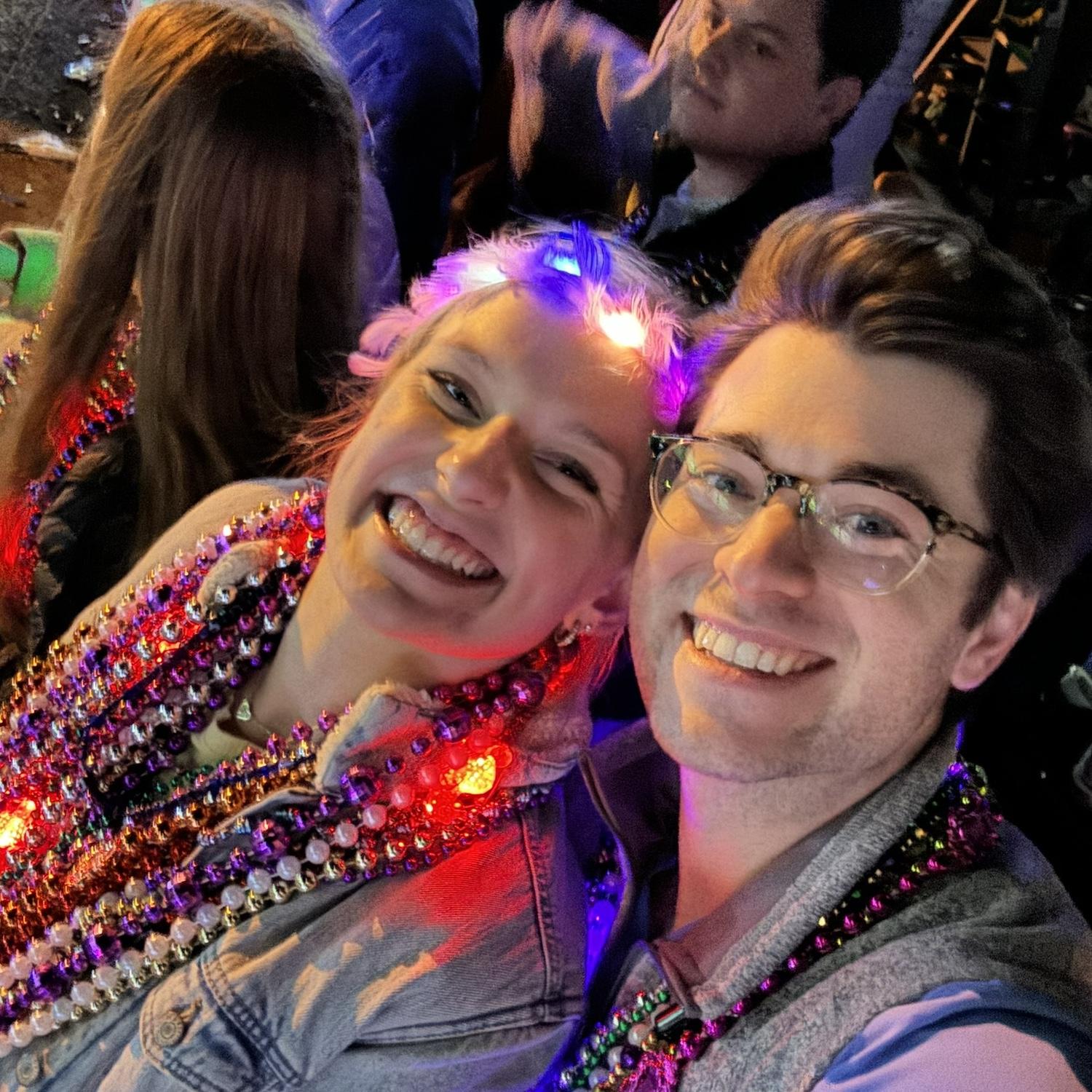 Celebrating Mardi Gras💜💚💛