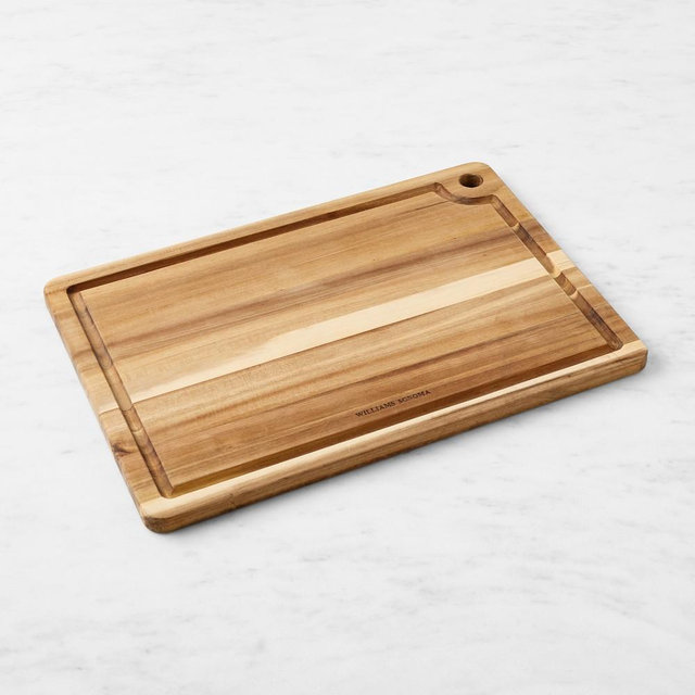 Williams Sonoma Acacia Notch Board, Large, 20x14