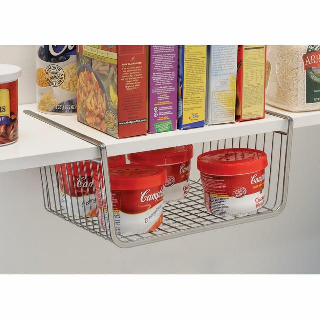 Eisenman Kitchen Pantry Under Shelf Basket