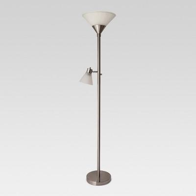 Mother Daughter Floor Lamp Brushed Nickel - Threshold™