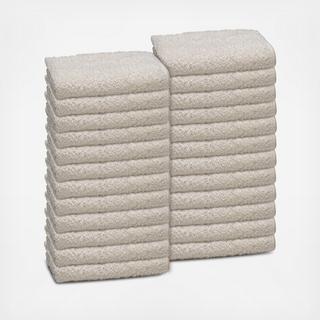 Commercial Wash Cloth, Set of 24