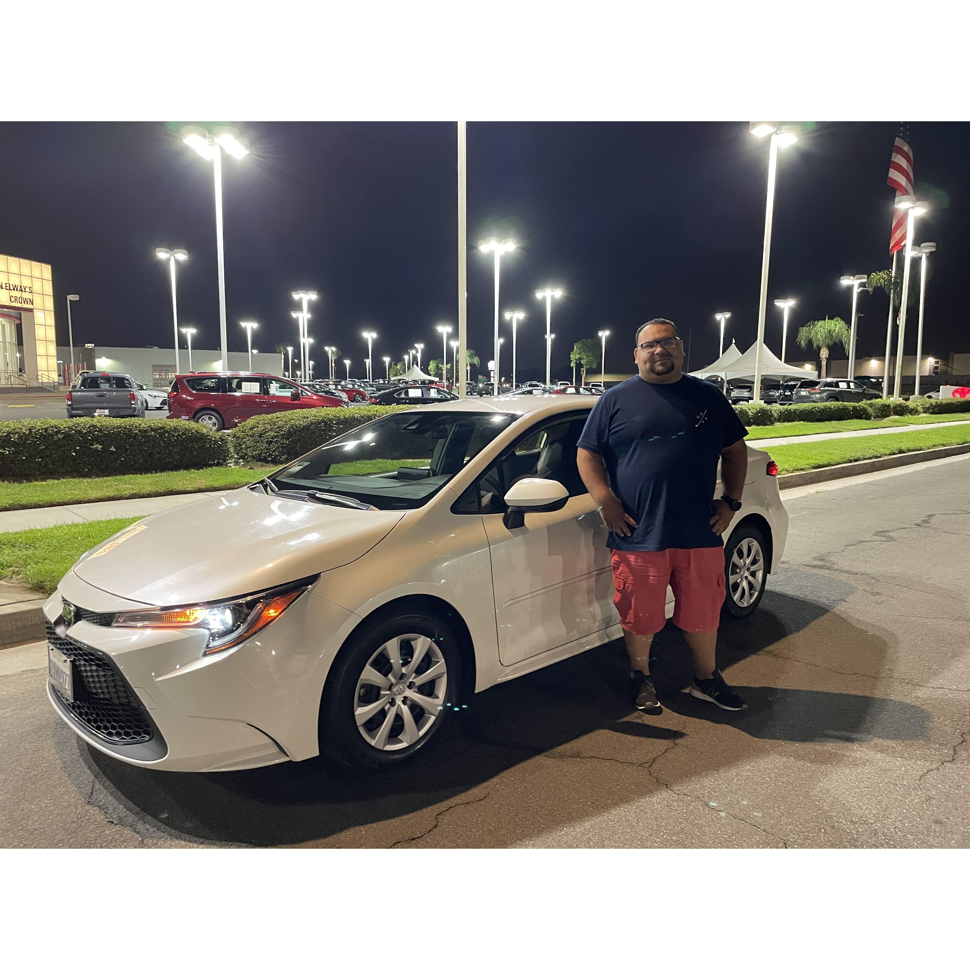 Jon getting his new car almost a year into dating!!