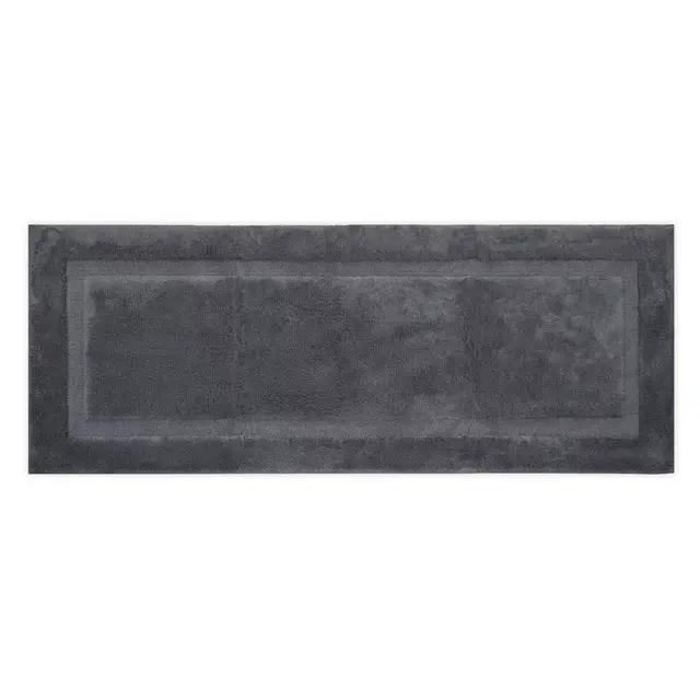Wamsutta® Pinnacle 24" x 60" Bath Rug in Charcoal
