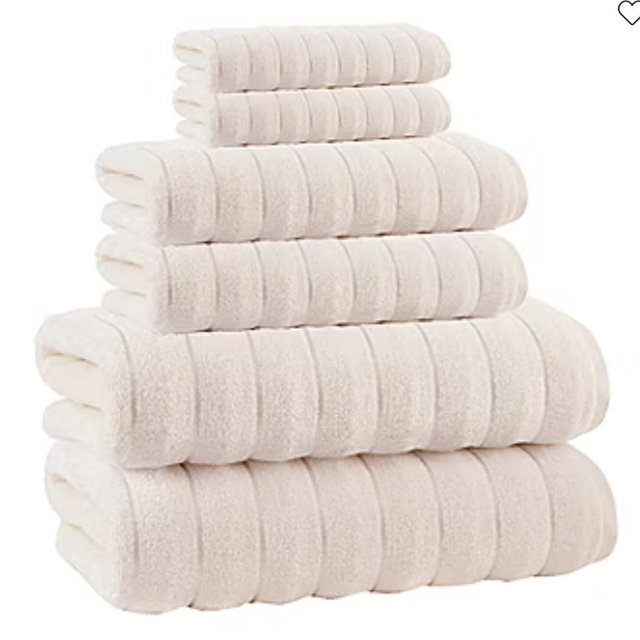 Depera Home Vague 6-pc. Quick Dry Bath Towel Set