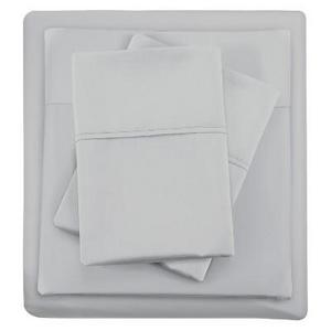 Cotton Blend Sheet Set (King) Gray 1500 Thread Count