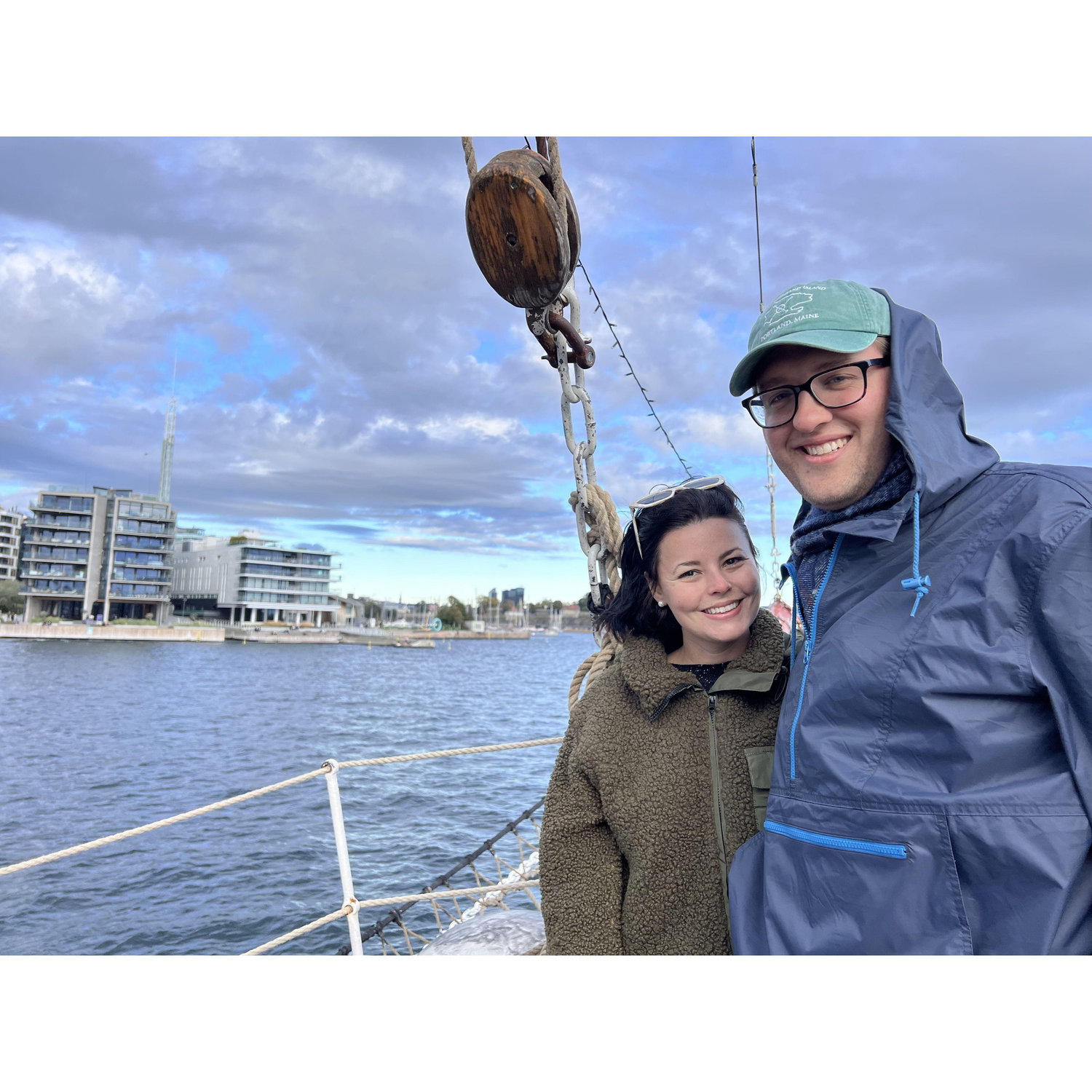 Our first big trip together, Olslo Norway