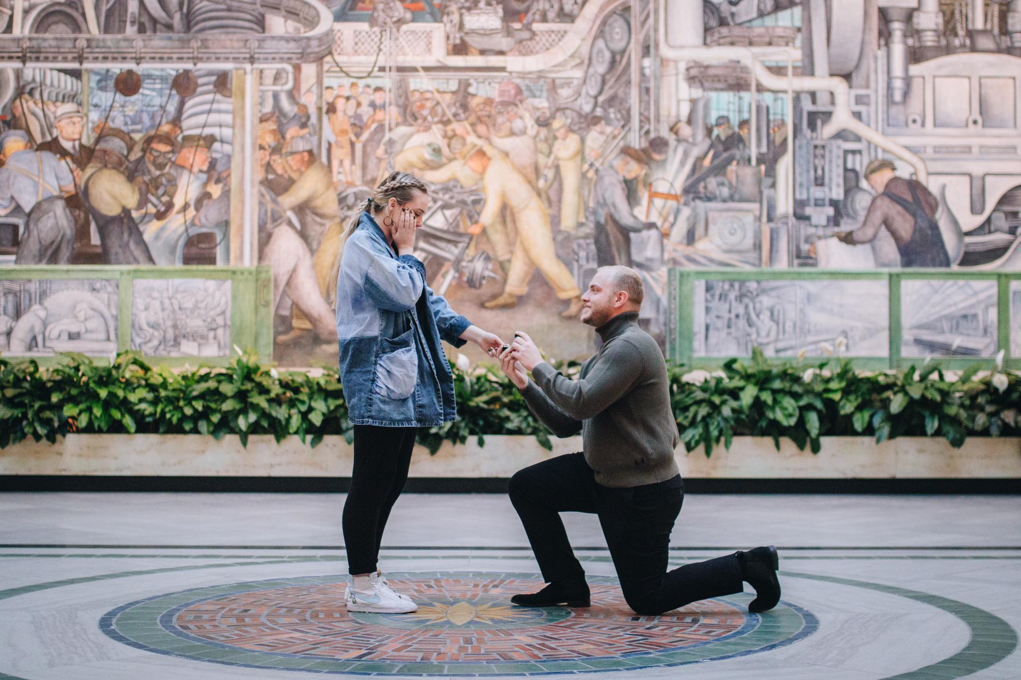 12/26/2021
The day Ross proposed at the DIA!