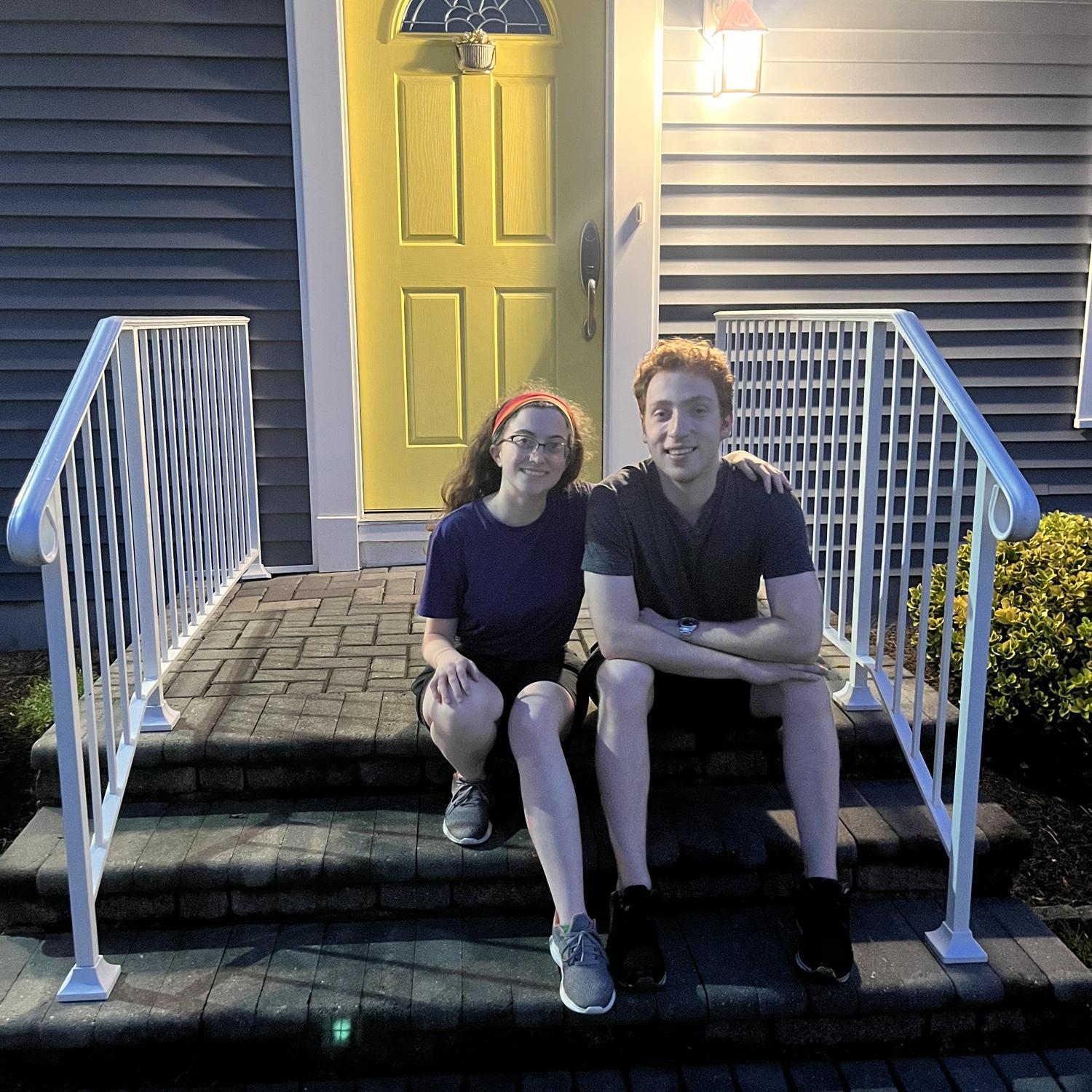 Our first night as homeowners!