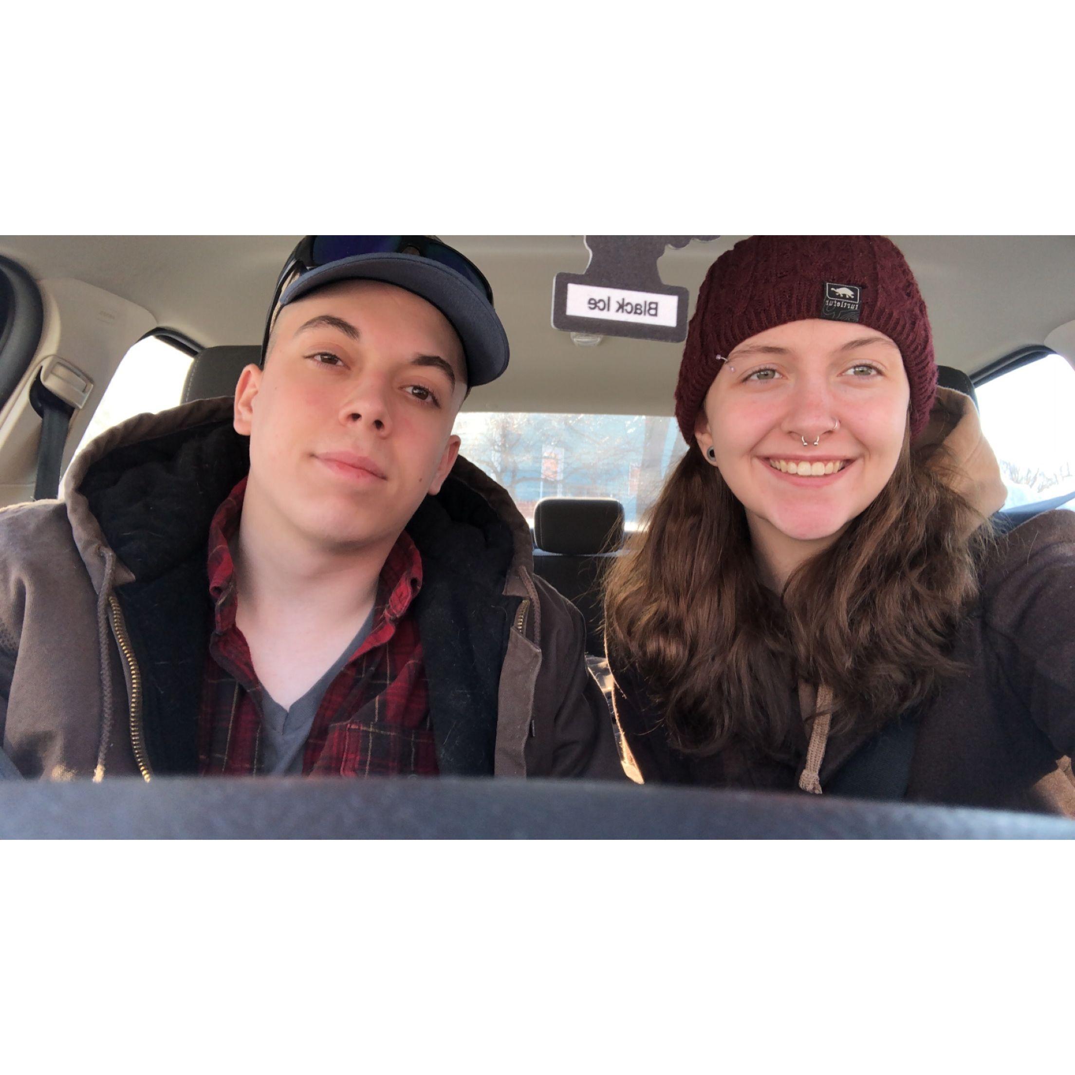 2018 right before we rented out our first apartment