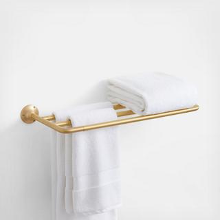 Classic Round Bathroom Towel Rack