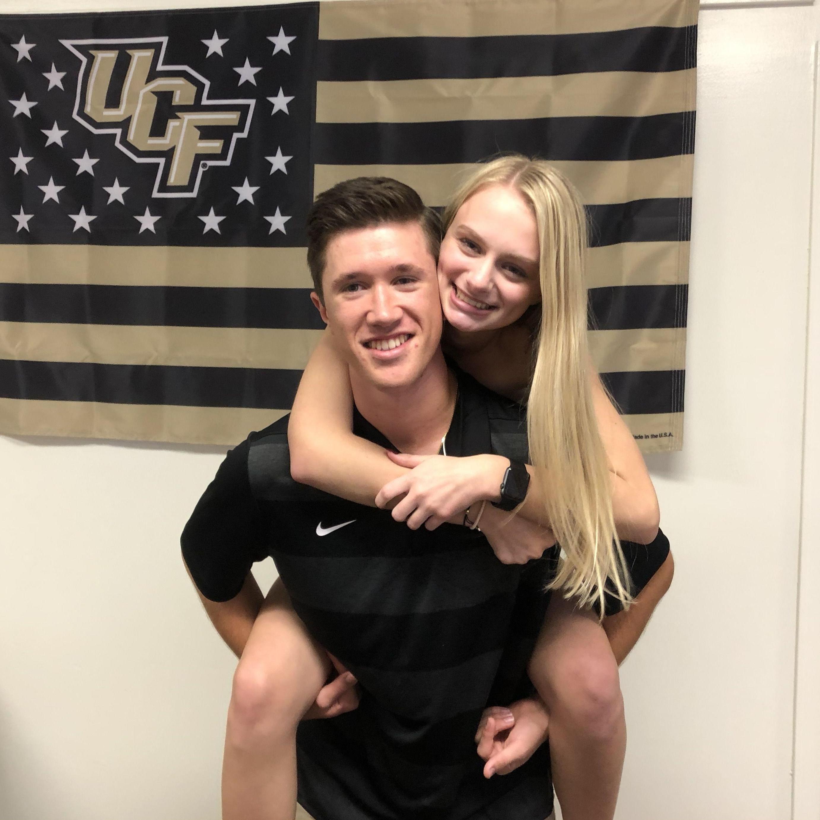 Spent the first year long distance at Ryan started his first year at UCF