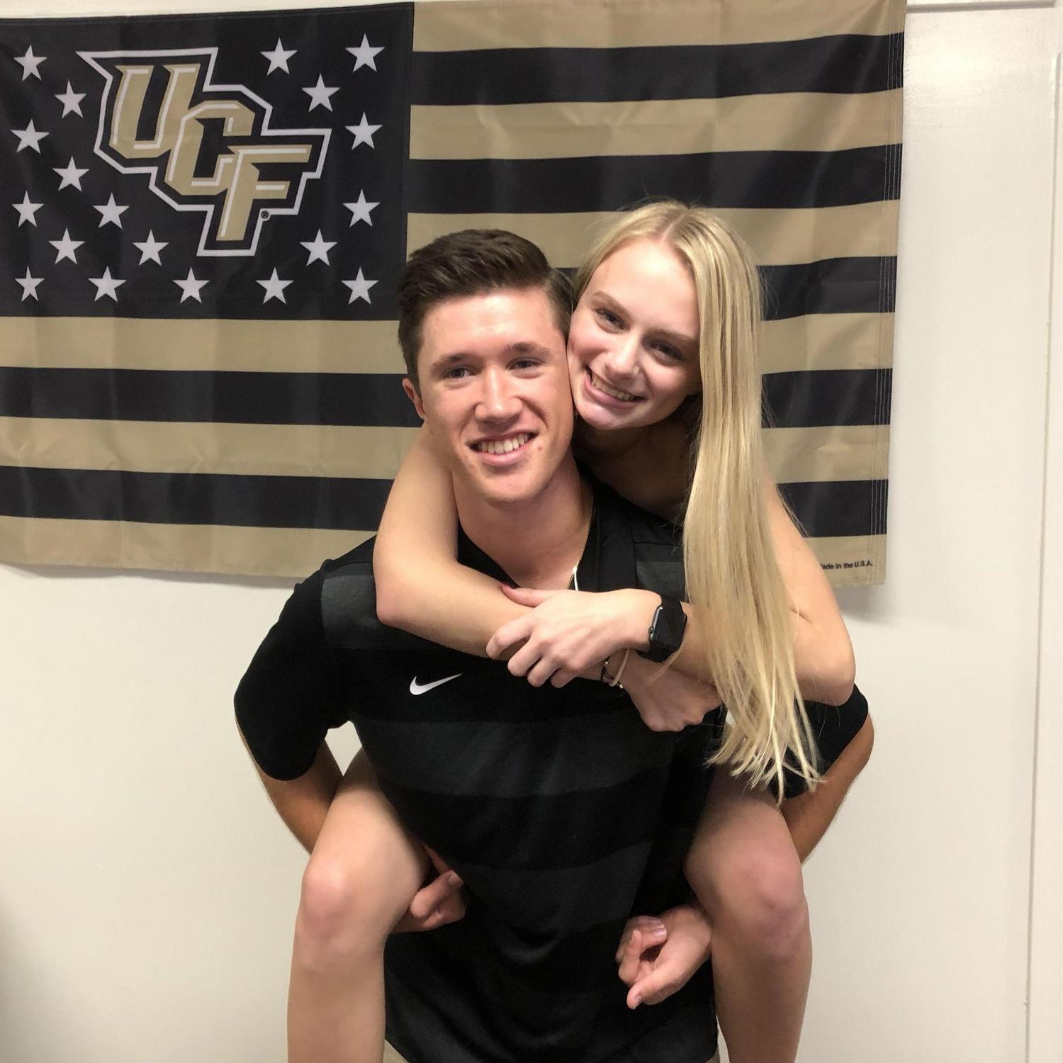Spent the first year long distance at Ryan started his first year at UCF