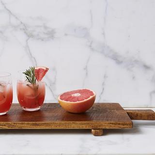Rustic Footed Serving Tray