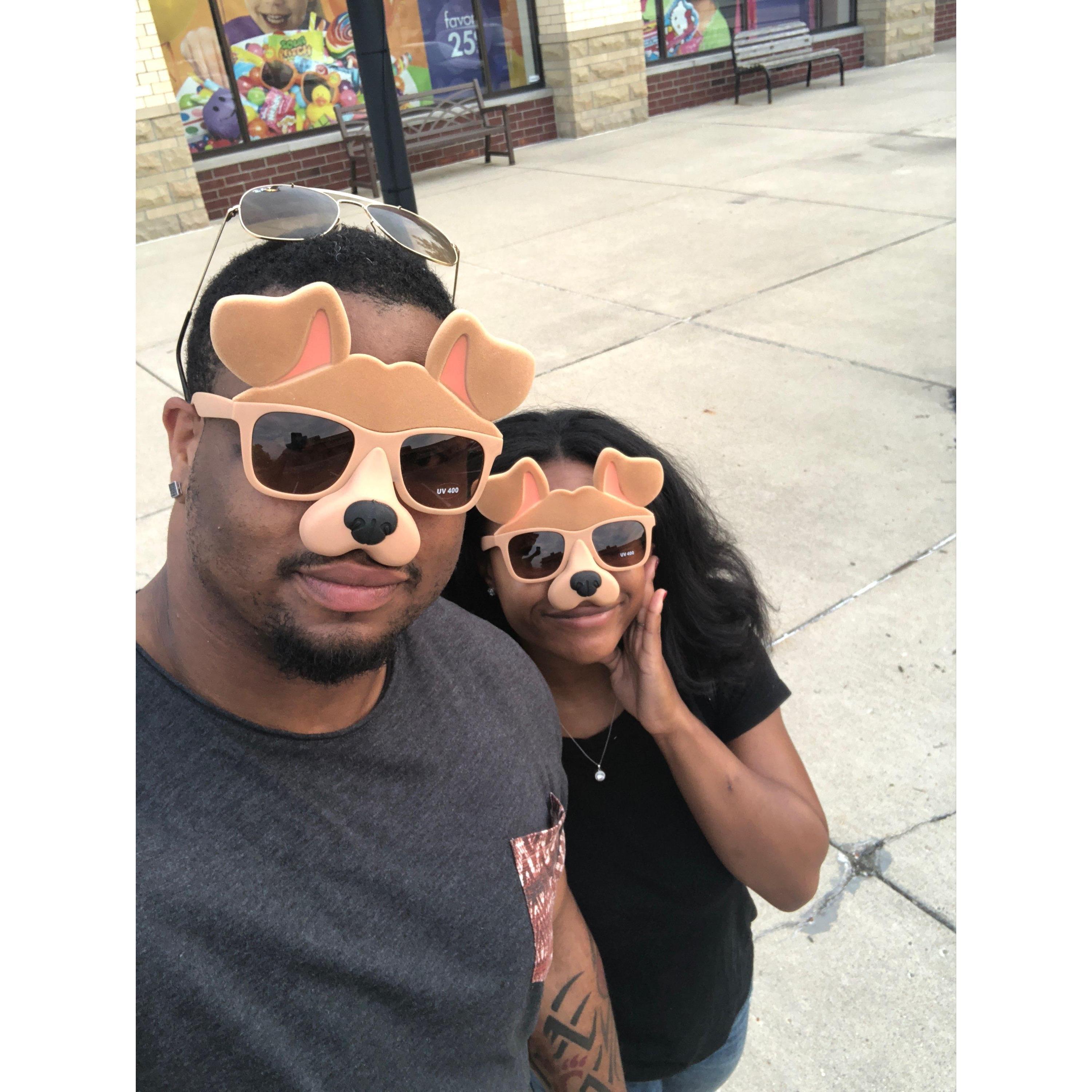 This was our first date.
